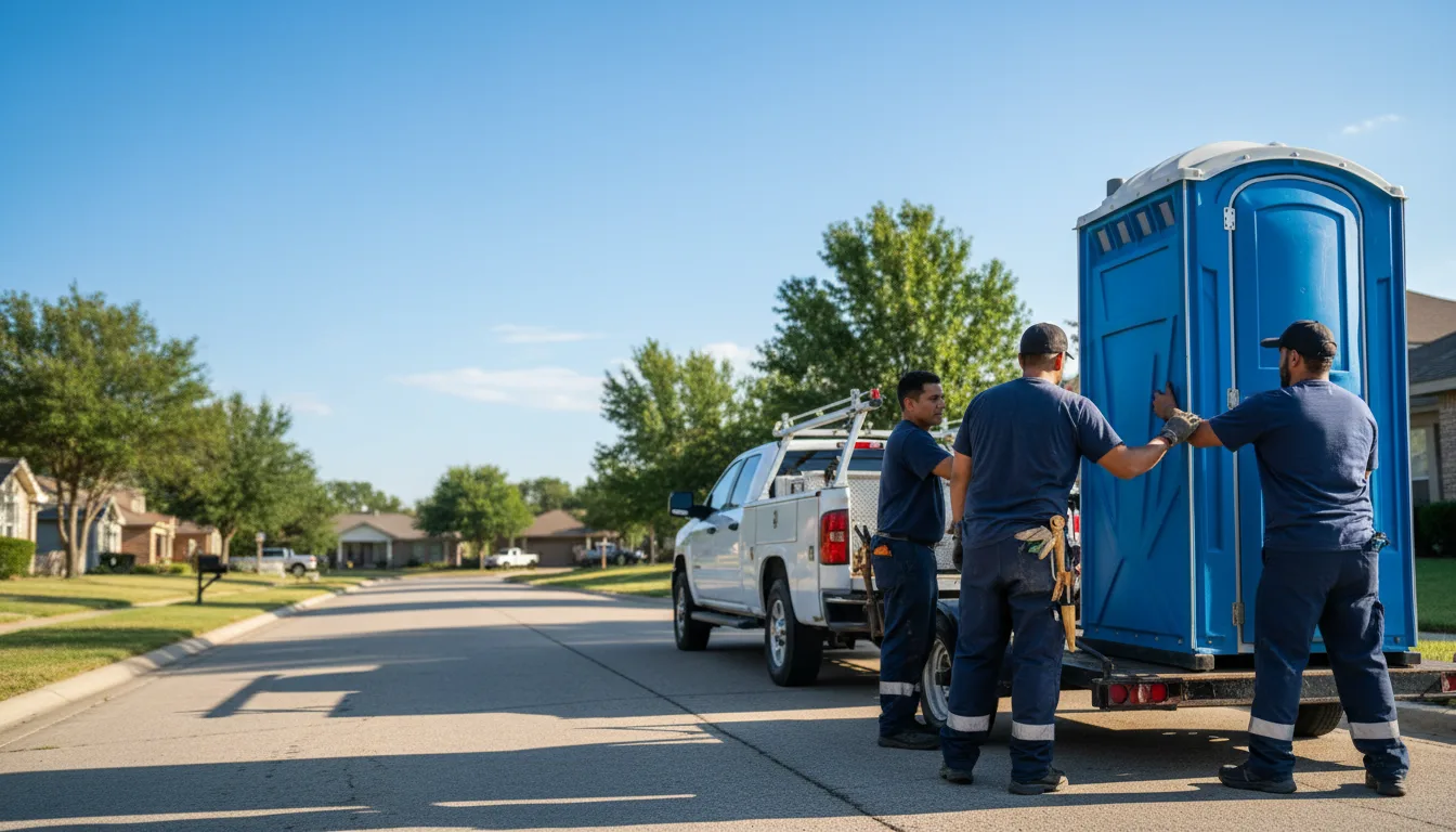 Portable Toilet Rental in Poteet, TX near me